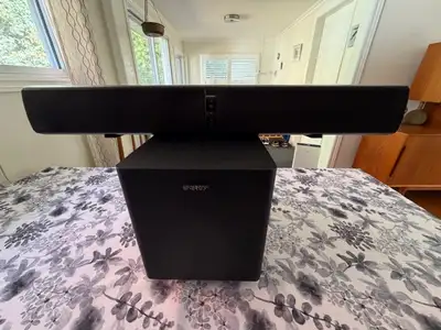 ENERGY Sound Bar + Wireless 8" ENERGY Subwoofer + Cables, View more