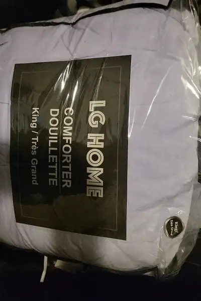 NEW LG HOME KING COMFORTER , View more