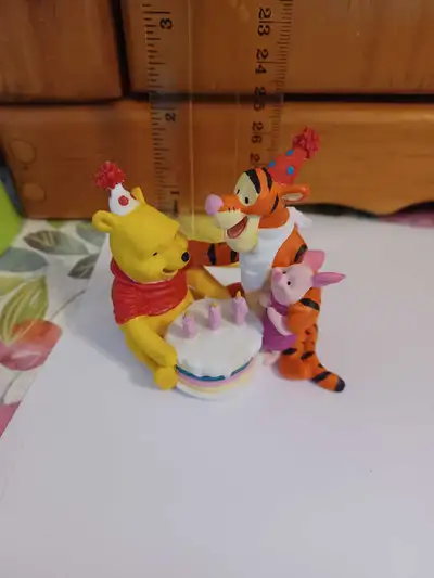 Winnie the Pooh Tigger Piglet Cake Birthday Resin Figure, View more
