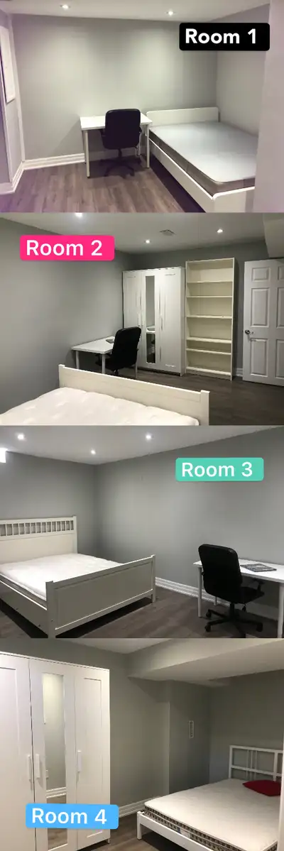 Please text me by 6478697587 or message me first. 1. Bright, warm and cozy private rooms in Oakville...