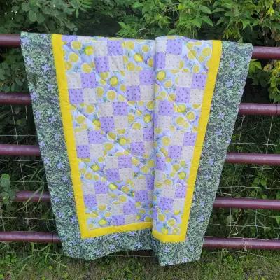 Handmade Patchwork Quilts 60 X 65 100% Cotton NEW, View more