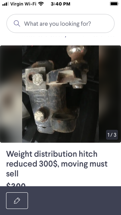 Complete fully adjustable hitch not welded