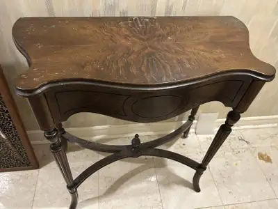 Antique-Style Wood Entryway Console Table, View more