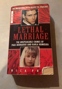 Lethal Marriage paperback book