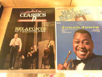 Classical and Jazz Vinyl Albums