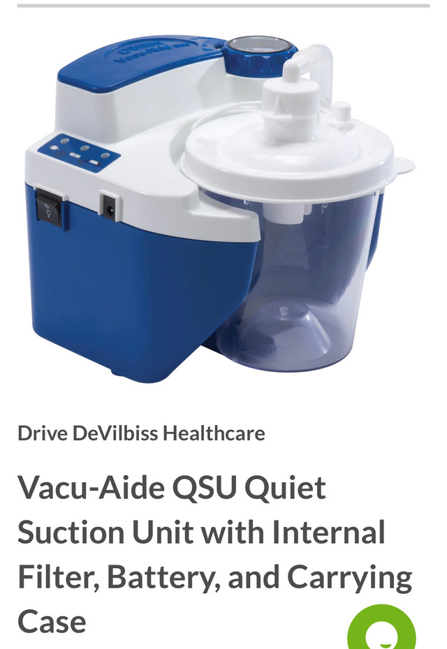 Vacu-Aide SQU Quiet Suction unit in Health & Special Needs in London - Image 4