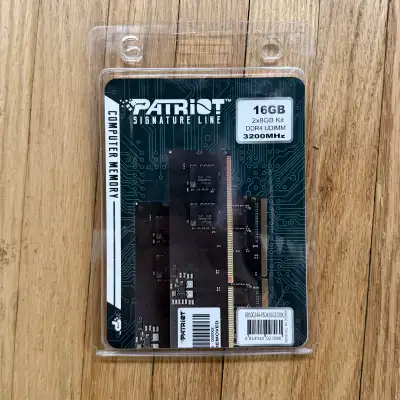 Patriot 16GB DDR4 RAM, View more