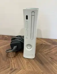 Xbox360 with power cable and harddrive.