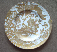 WANTED!! ROYAL CROWN DERBY CHINA DINNERWARE IN THE AVES GOLD PAT