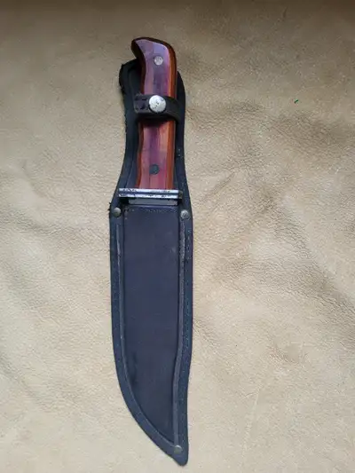 Vintage Tramontina bowie knife  made in Brazil, View more