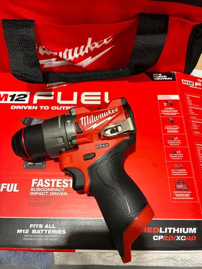 New M12 FUEL 1/2" Hammer Drill/Driver, View more