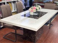 Marble dining table only