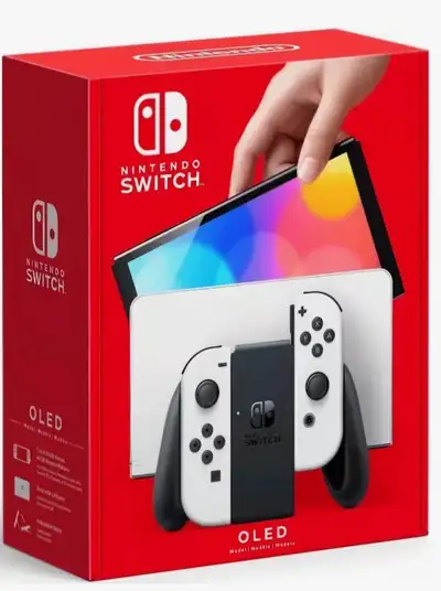 Switch Oled utilisé 2 fois, View more