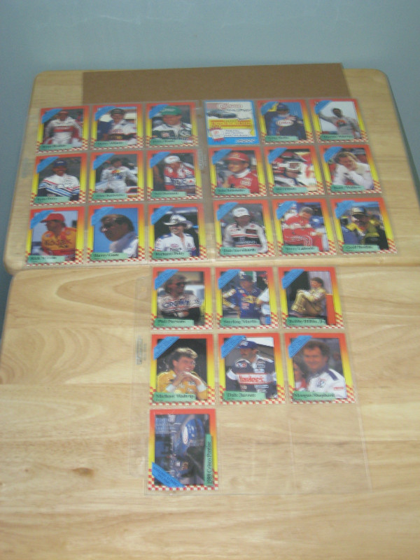1989 Crisco Nascar Cards in Toys & Games in London