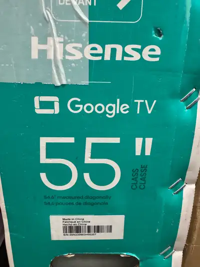 Découvrez une expérience visuelle immersive avec ce tout nouveau téléviseur Hisense 55U88KM de 55 po...