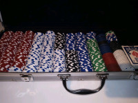 500 Poker Chips And Case