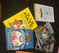 Kids books - set of 9 - includes Big Nate & Captain Underpants
