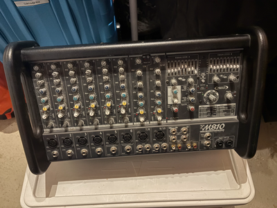 Yorkville MX810 Mixer with 2x YX12 Speakers and Stands, View more