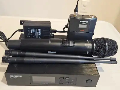 Shure QLXD124 Digital Wireless System, View more
