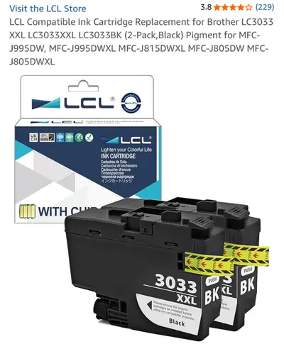 NEW Ink Cartridge for Brother MFC-J Printers, View more