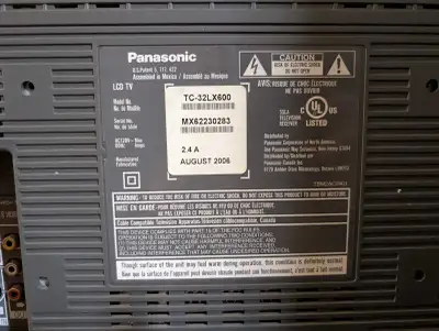 32" Panasonic LCD TV , View more