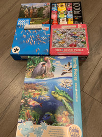 Assorted Puzzles For Sale