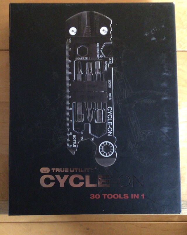 True Utility Cycle-On 30 Tools in One maintenance kit, brand new in Hand Tools in Dartmouth - Image 4