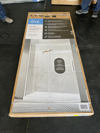 OVE shower doors and base kit
