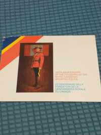 100th Anniversary RCMP postage issue and presentation folder