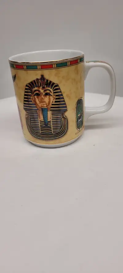 VTG Fathi Mahmoud Porcelain Egyptian Mug, View more