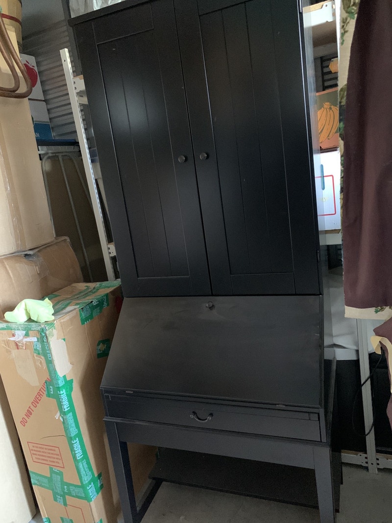 Ikea Hemnes Secretary Desk Bookcases & Shelving Units Calgary Kijiji