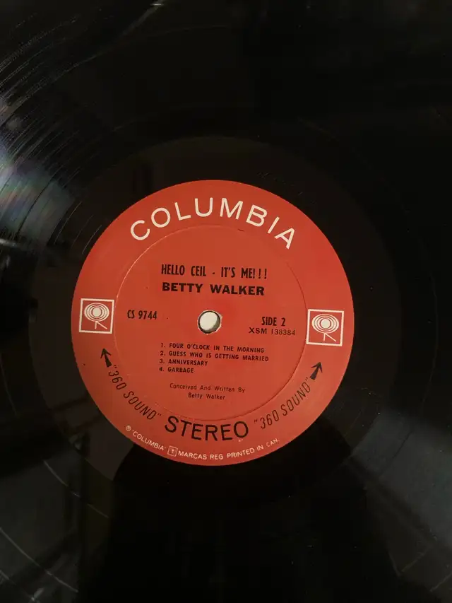 Betty Walker - Hello, Ceil It’s Me !!! (Vinyl LP)63234578021507123