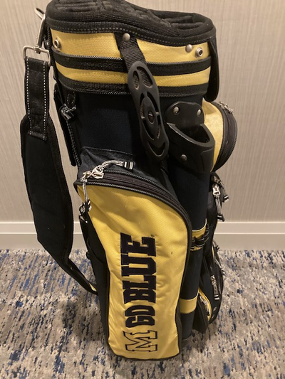 Mint University of Michigan Wolverines Golf Bag, View more