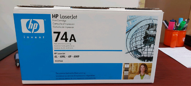 Cartouche encre noir HP 74A 92274A compatible Laser Jet 4L 4ML 4 dans Imprimantes, Scanneurs  à Longueuil/Rive Sud