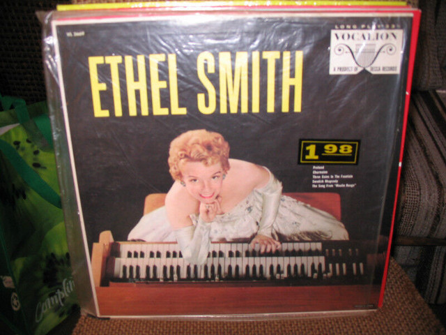 DISQUE VINYLE 33 TOURS - ETHEL SMITH - ORGAN dans CD, DVD et Blu-ray  à Laval/Rive Nord