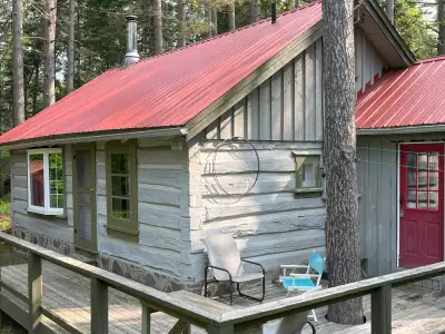 Private, Historic Log Cabin Retreat near Algonquin Park, View more