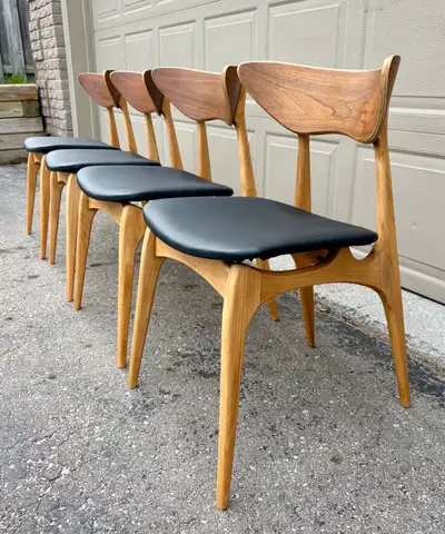 Deilcraft Vintage Mid Century Modern Dining Chairs , View more