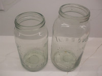 2 early 1900's Crown Jars