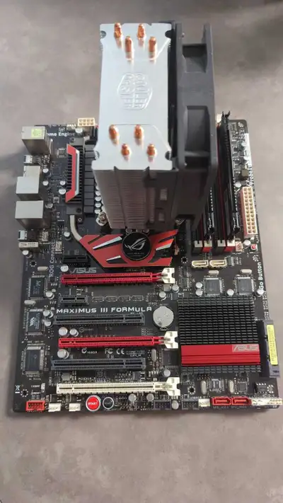 Intel i7 860 cpu/ motherboard &Ram, View more
