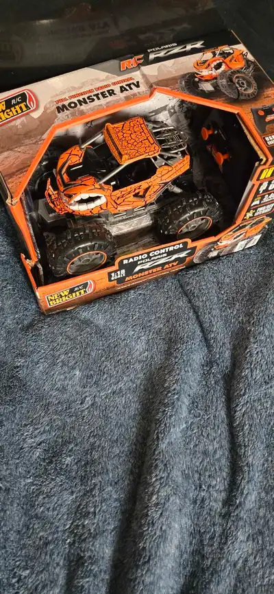 New Bright RC Polaris RZR Monster ATV, View more