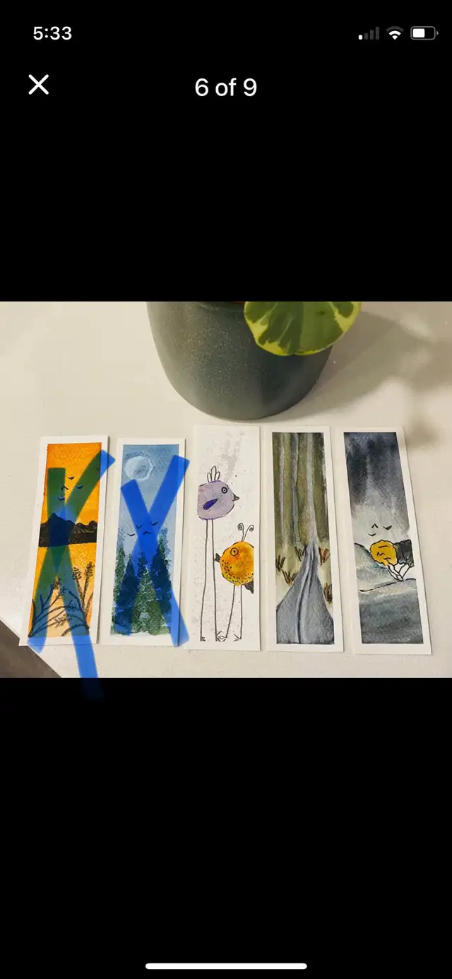 Watercolor Bookmarks423857304760504328