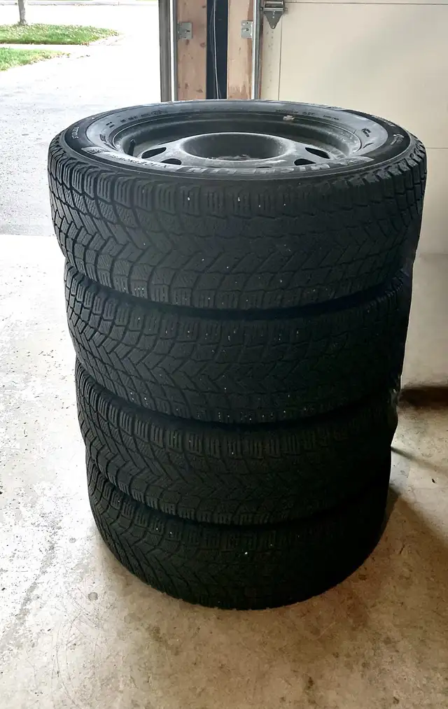 Set of 4 Michelin High Quality Winter Tires and Rims 225/65R17 in Tires & Rims in City of Toronto - Image 2