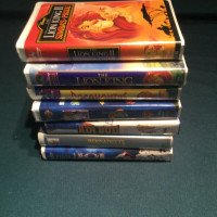 Collectible Disney Classic VHS Movies