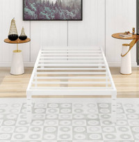 White Bed Frame - Twin 