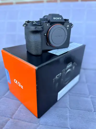Sony A9III with 0 shutter count, View more