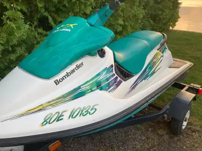 Everything you need for your summer Sea Dooing adventures! This 1996 machine is in great shape and r...