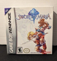 Sword of Mana Nintendo GBA  ⎮  Complete in Box