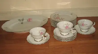Fine China Dinner Plates & Tea Sets ( new & barely used), View more