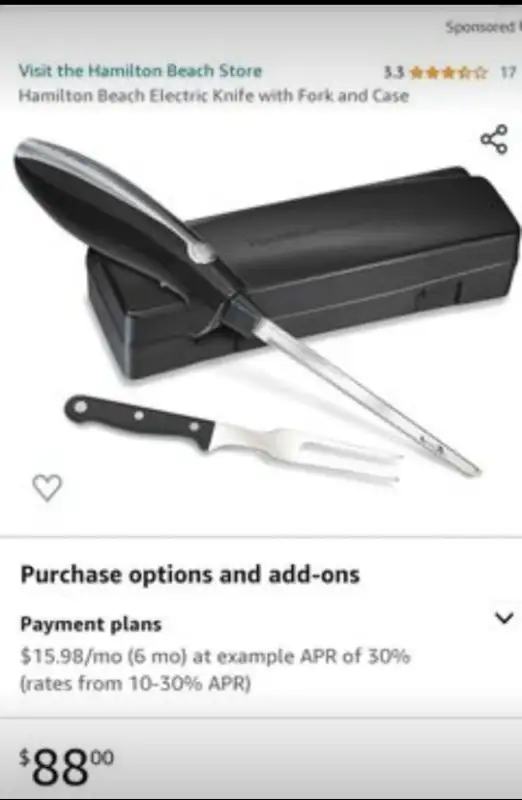 HAMILTON BEACH - CLASSIC CHROME ELECTRICKNIFE SET WITH CASE in Other in Hamilton - Image 5