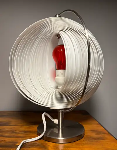 Space Age “Moon” Table Lamp 1970s, View more